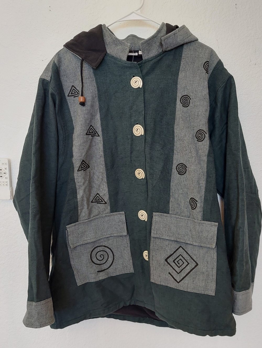 Venus Spiral Jacked Gray Black Anime Cute Jacket Long Sleeve